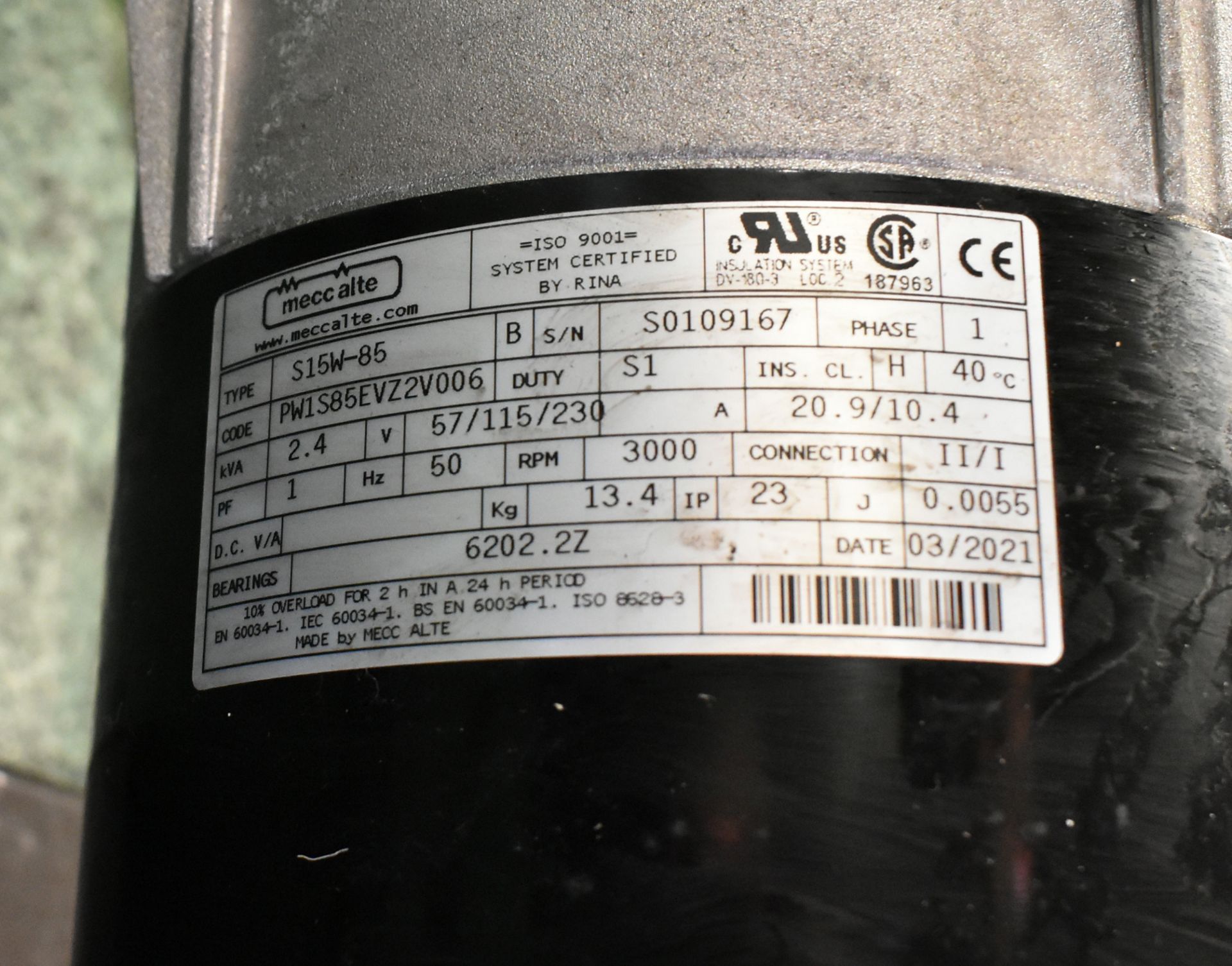 SIP Medusa 04534 petrol generator with user guide - 2.5 kVA - W 640 x D 430 x H 460mm - Image 4 of 7