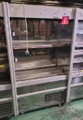 Williams R100-SCN stainless steel multideck fridge with nightblind and 3 adjustable shelves