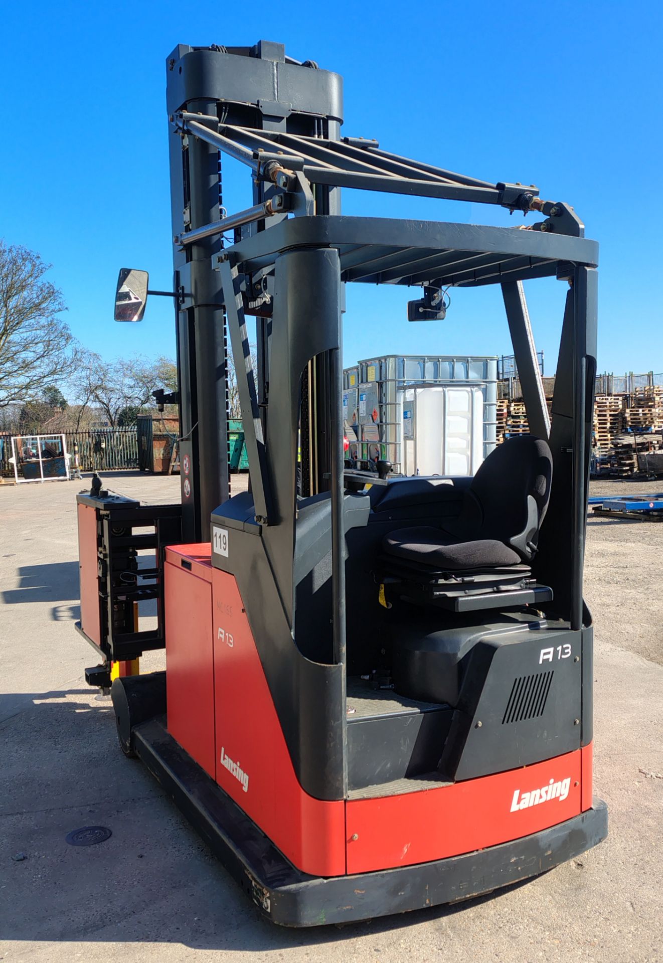 Lansing Linde Ltd A13 electric side loader forklift - full details in the description - Image 18 of 37