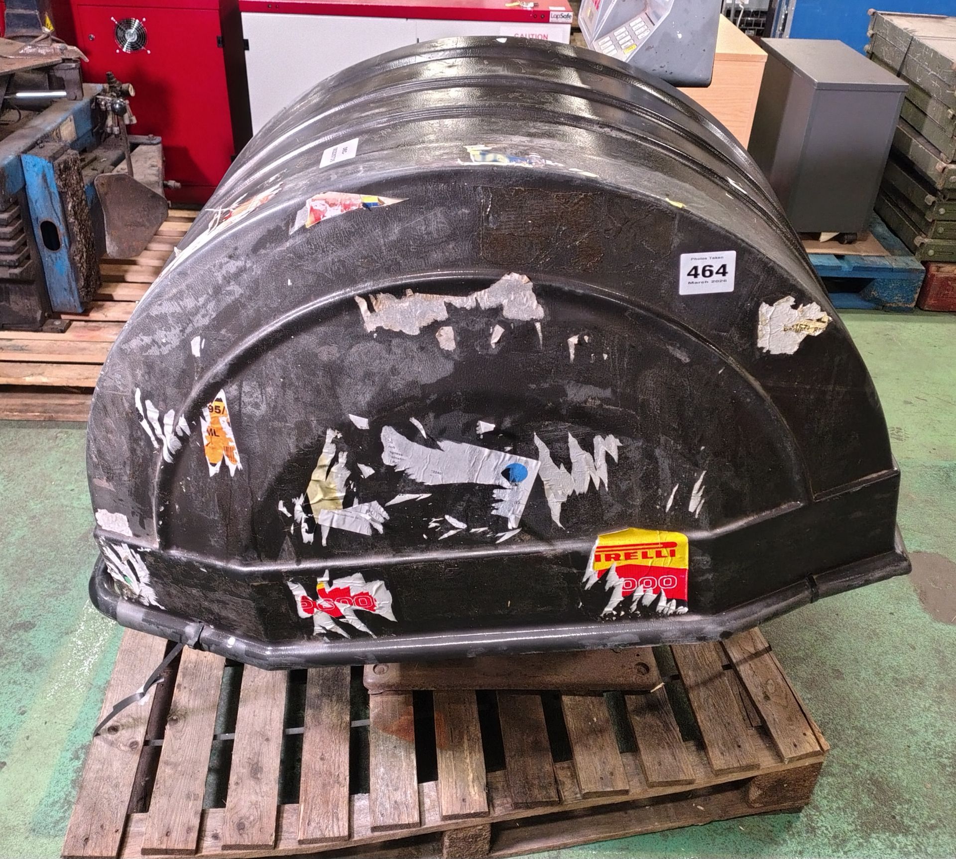 Corghi EM82 tyre balancing machine - dims: W 1200 x D 980 x H 1250mm - PLUG REMOVED - Image 6 of 8