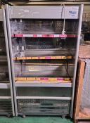 Williams C100-SCN stainless steel multideck fridge with nightblind and 3 adjustable shelves