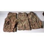 Various types of ex-military camo clothing - may include accessories - 162kg – may require repair