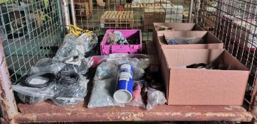 Workshop consumables - mixed bearing housing, bearing, spacers, eye bolts, couplings, seals & more