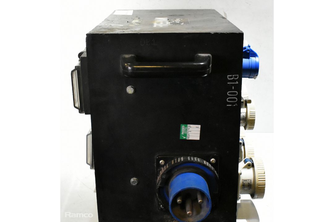 Portable 240V power distribution box - 6x 16A sockets and 4x 32A sockets - SPARES OR REPAIRS - Image 4 of 5