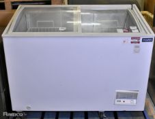 Polar CM434-02 display chest freezer - W 930 x D 655 x H 1195mm