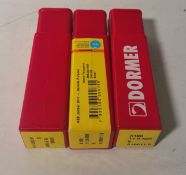 3x packs of Dormer A100 11.9mm HSS jobber drill bits - 5 per pack