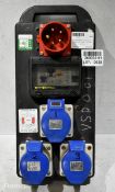Rubber Box Co Ltd power distribution box - 3x 32A sockets
