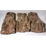 Various types of ex-military camo clothing - may include accessories - 188kg – may require repair