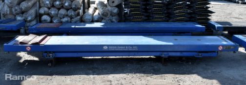 Maschinenbau Haldenwang GmbH scissor vehicle lift - full details in the description