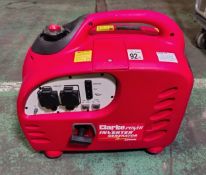 Clarke Power IG2200A 2.2kVA inverter petrol generator 200W air cooled 4 stroke engine