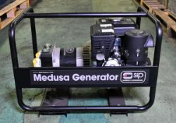 SIP Medusa 04534 petrol generator - 2.5 kVA - W 640 x D 430 x H 460mm