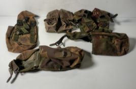 Various types of ex-military DPM accessories - 154kg – may require repair / be incomplete