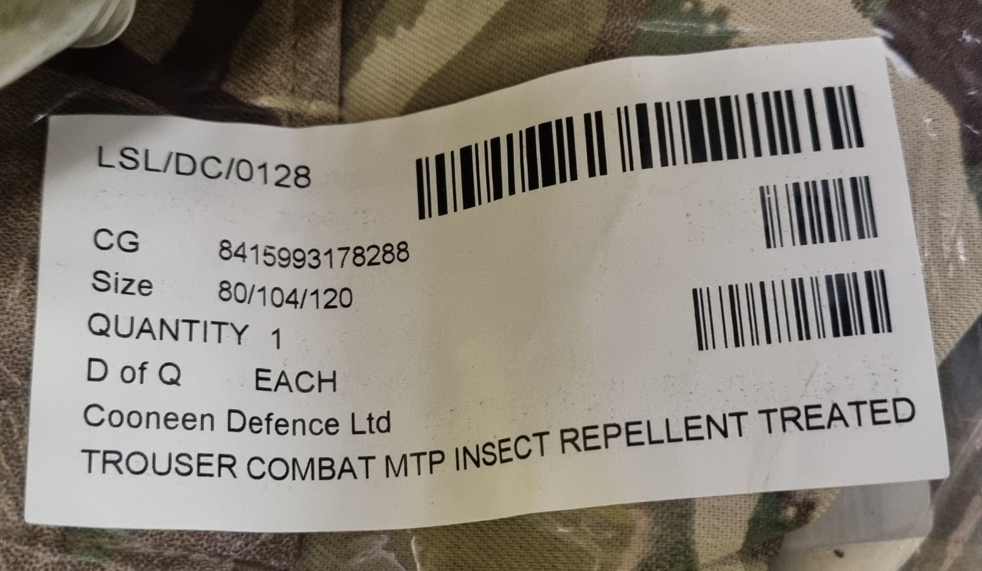 50x British Army MTP combat trousers mixed types - see pictures for selection of sizes - Image 7 of 35