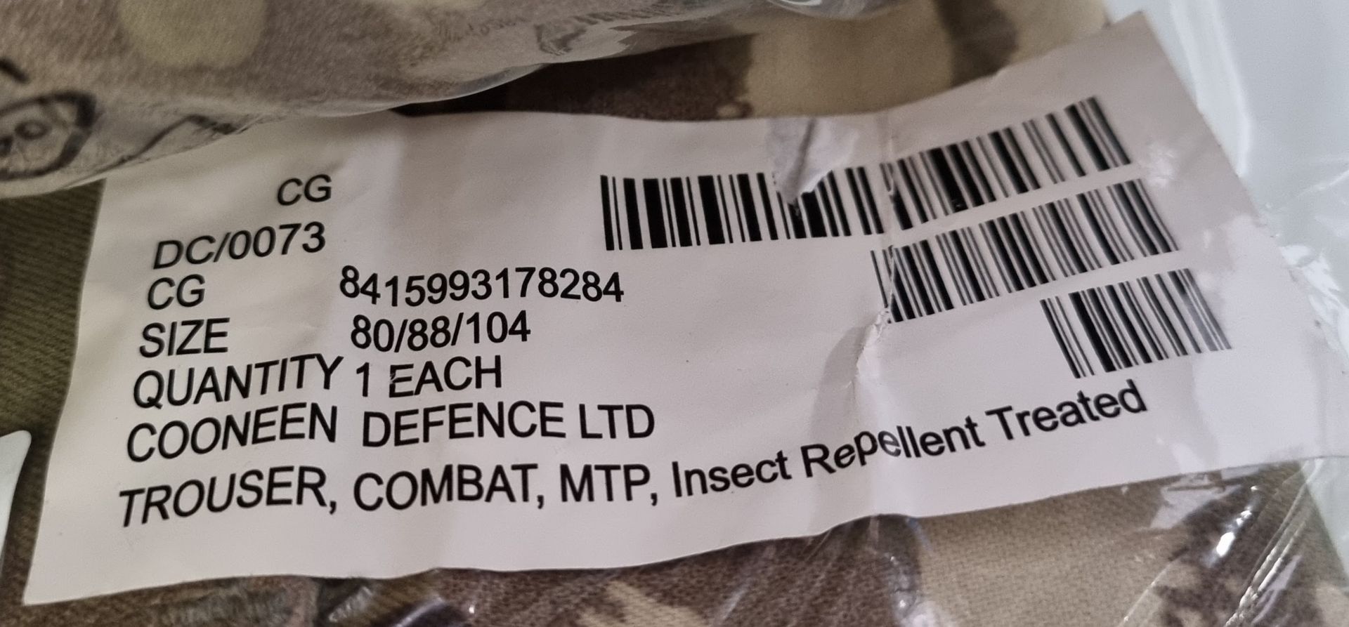 50x British Army MTP combat trousers mixed types - see pictures for selection of sizes - Image 14 of 35