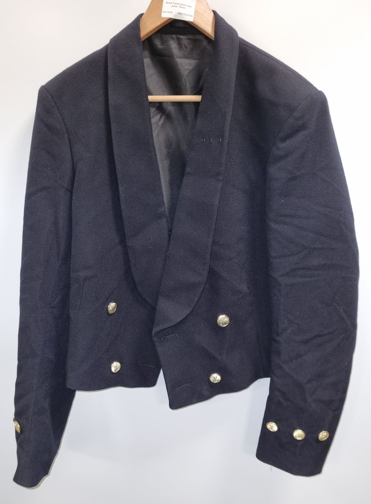 British Forces black mess jacket