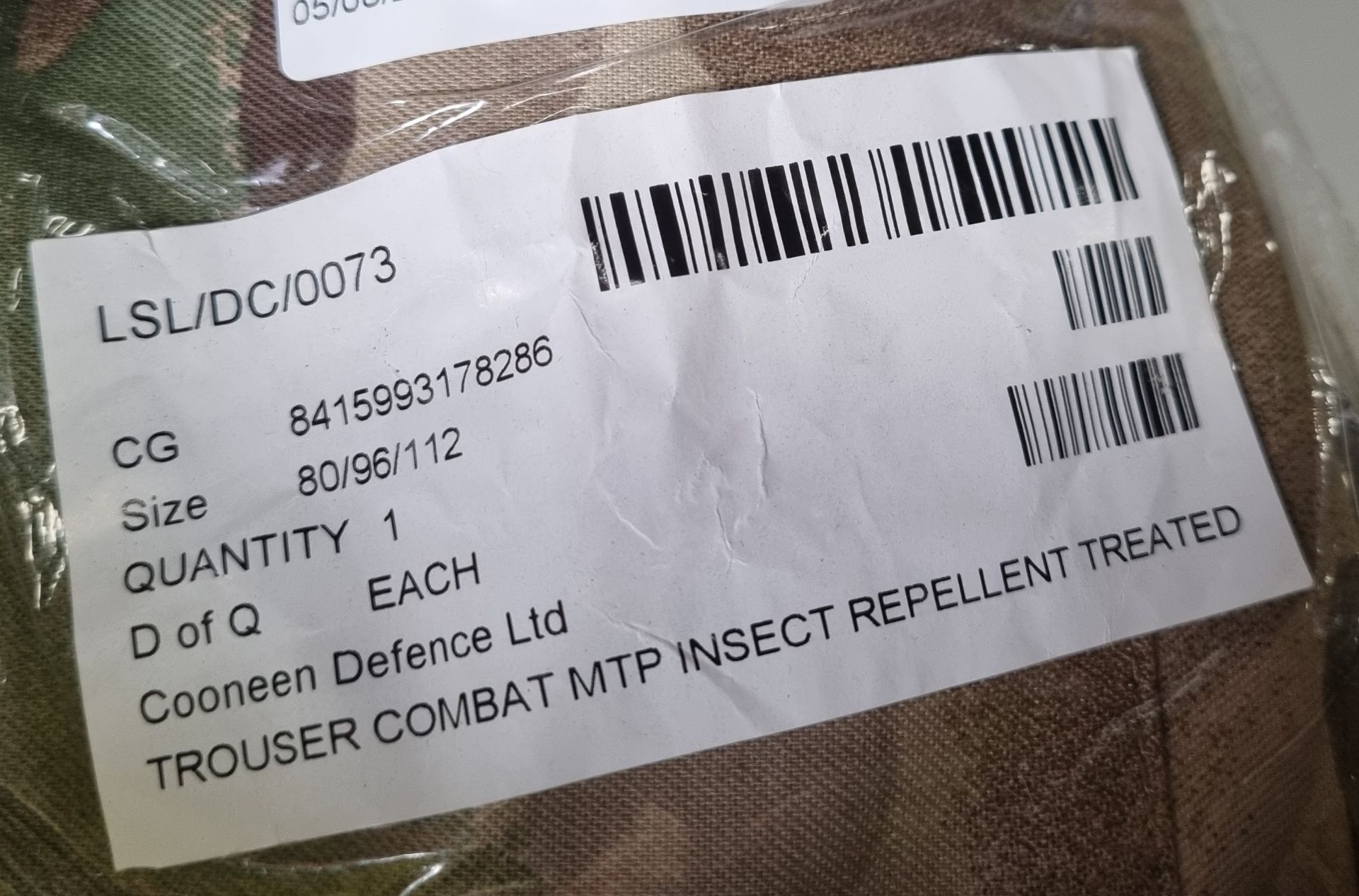 50x British Army MTP combat trousers mixed types - see pictures for selection of sizes - Image 4 of 35