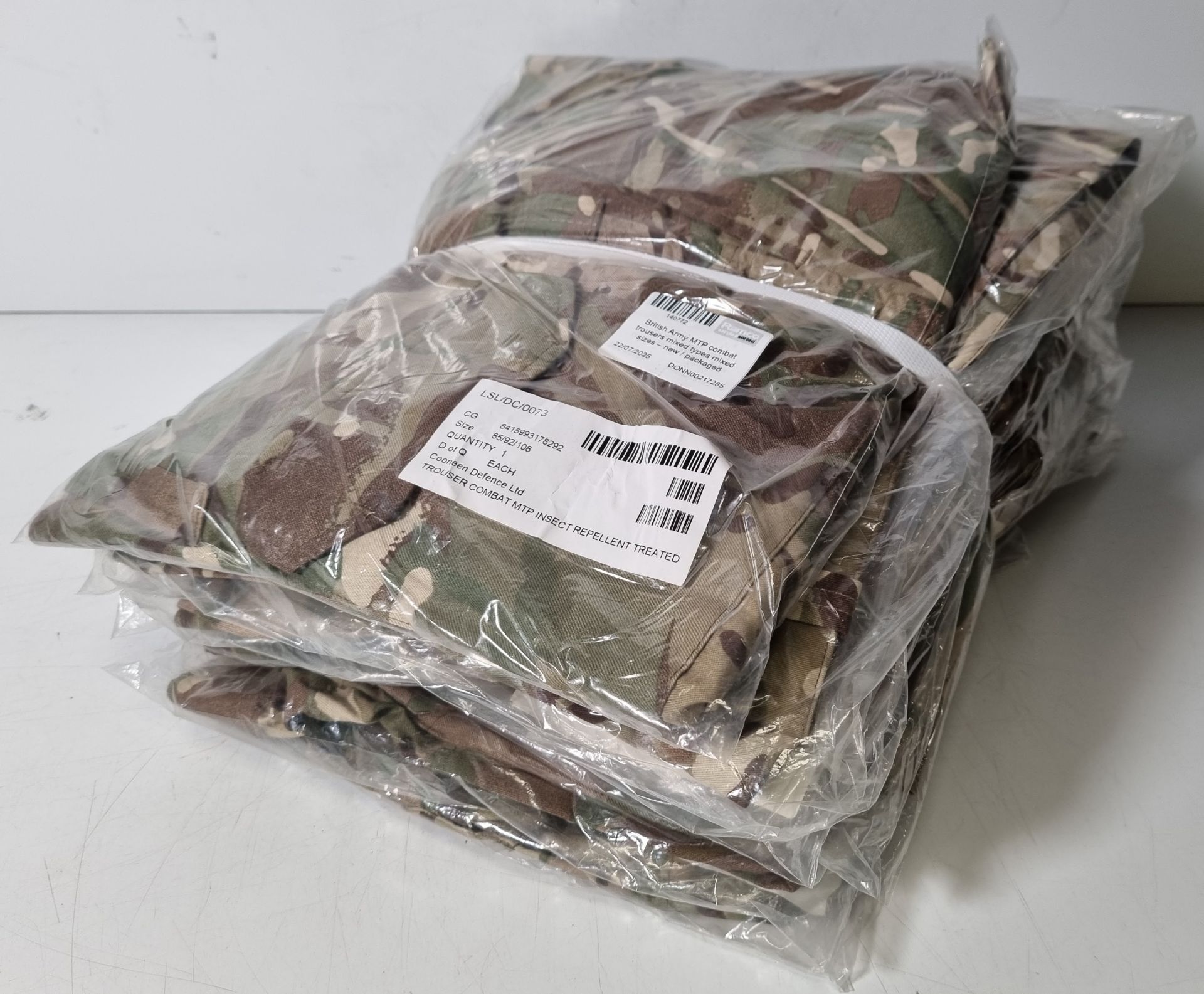 50x British Army MTP combat trousers mixed types - see pictures for selection of sizes - Image 28 of 35