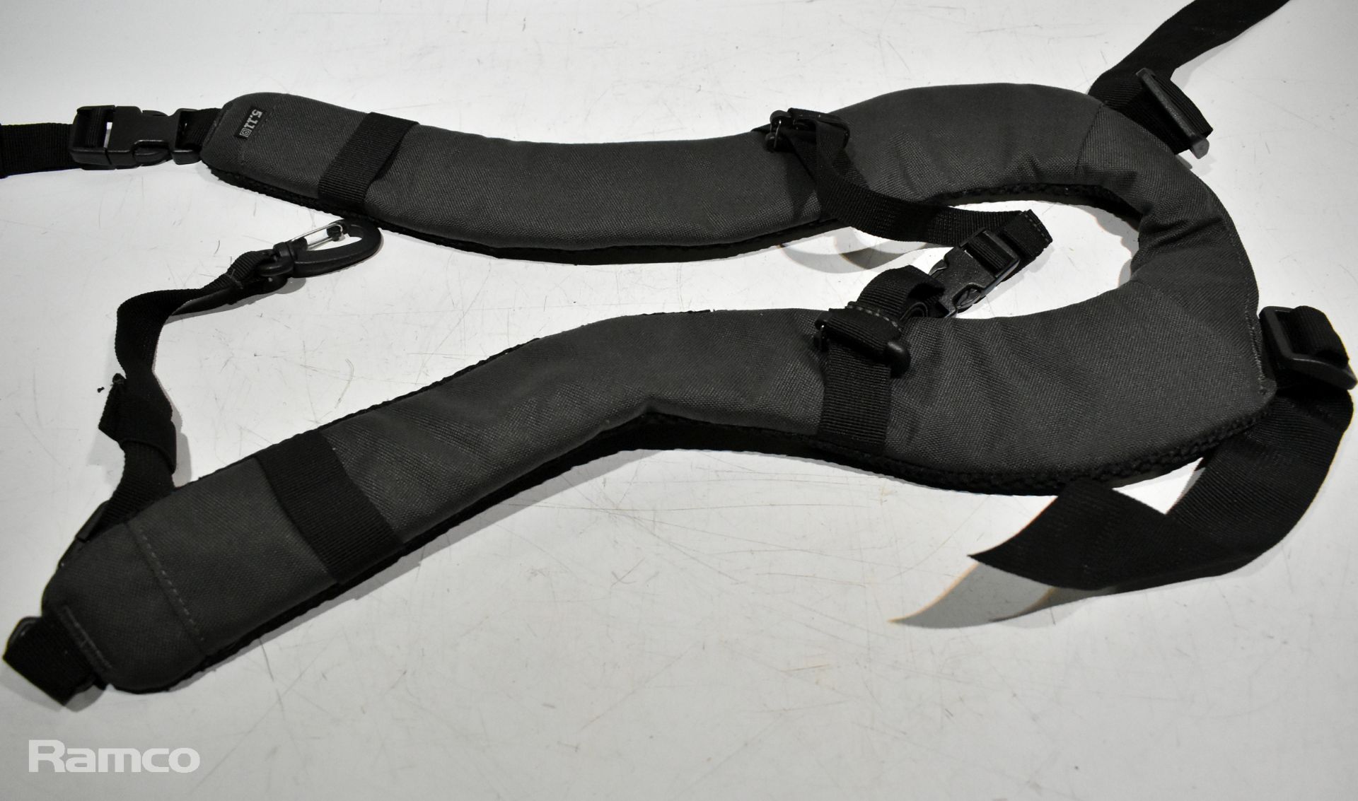 Various types of ex-military black accessories - 17 kg - Image 10 of 11