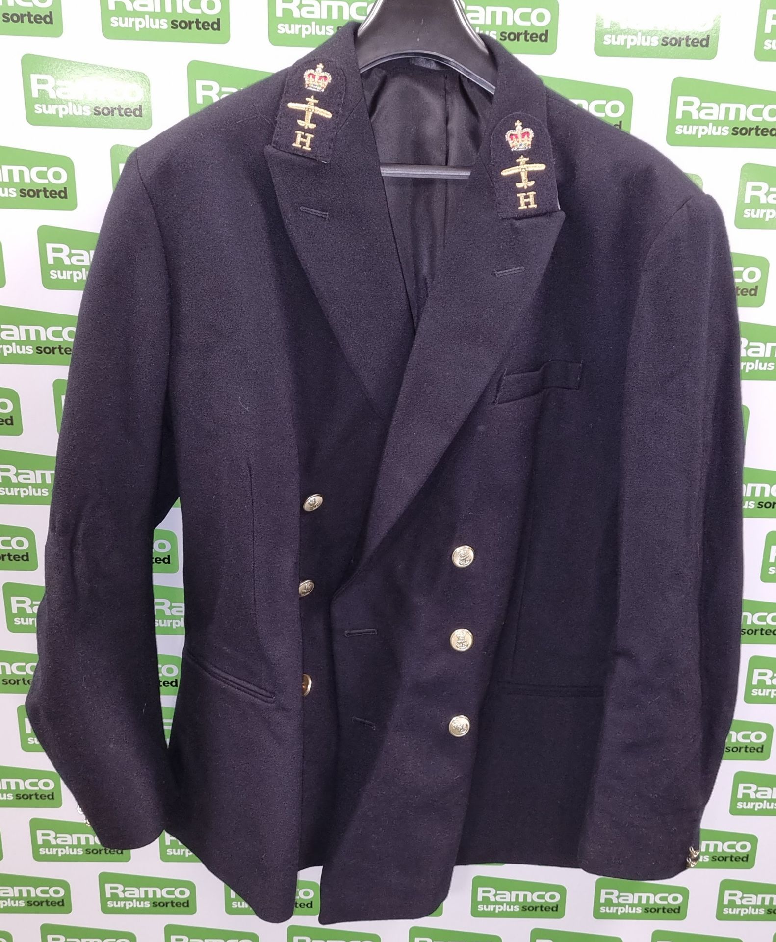 5x Navy No. 1B dress jackets, 5x Navy Class 2 jumpers, 5x Tri Service track suit jackets - blue - Image 8 of 36