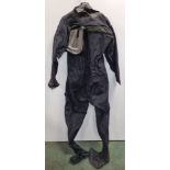 2x Typhoon black immersion suit - XL, Typhoon Gore-tex drysuit - In need of repairing