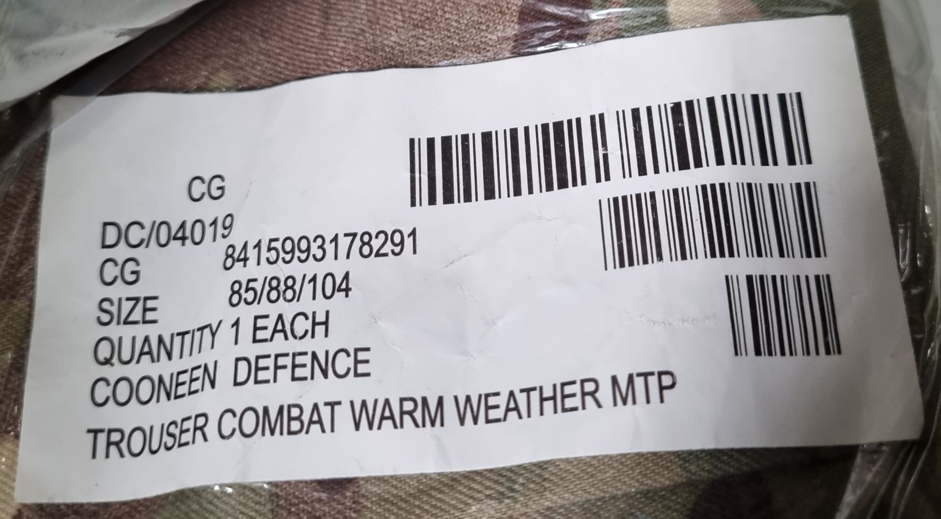 50x British Army MTP combat trousers mixed types - see pictures for selection of sizes - Image 33 of 35