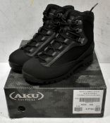 6x pairs of AKU Tactical female high liability combat boots - size 6L Black