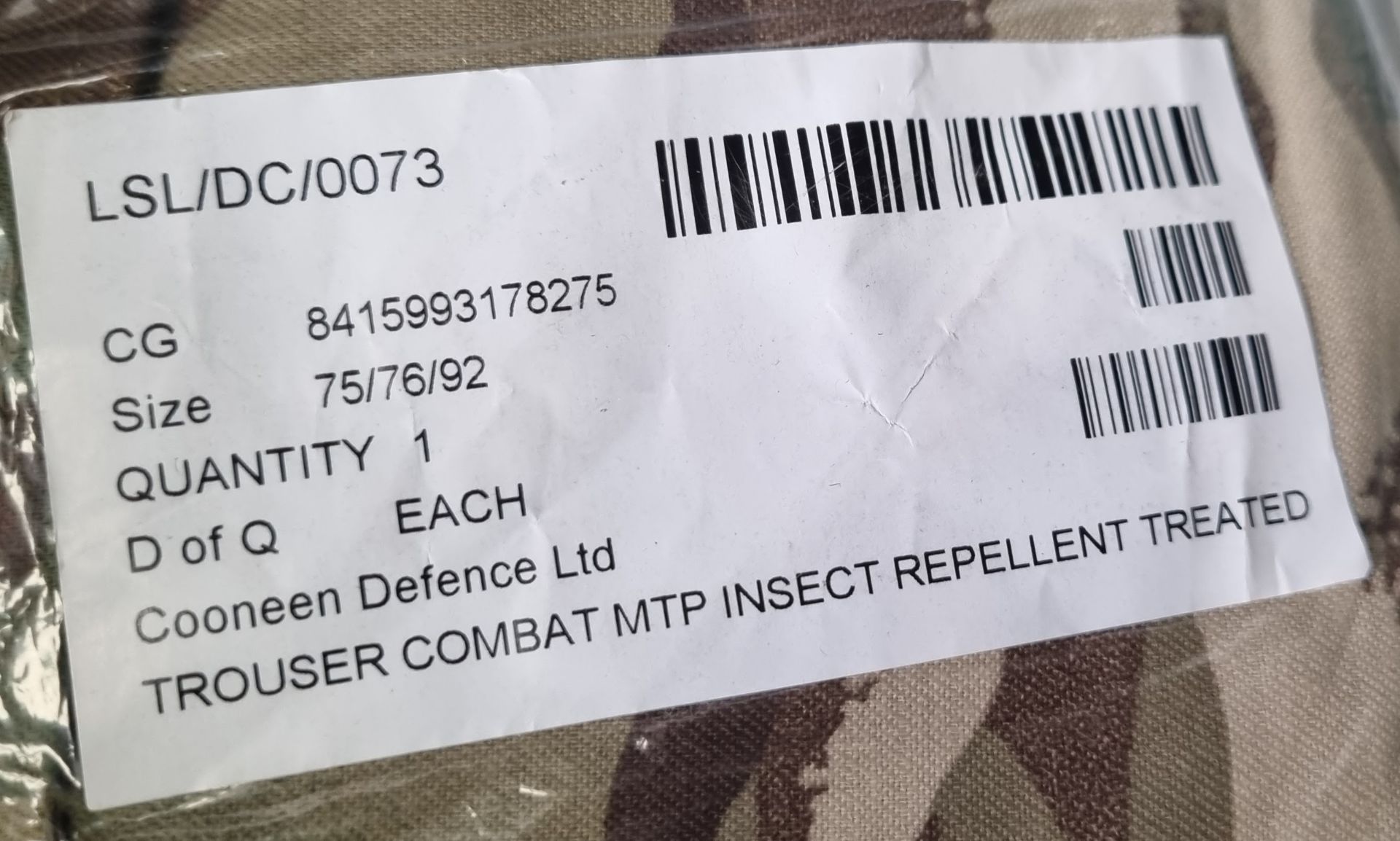 50x British Army MTP combat trousers mixed types - see pictures for selection of sizes - Image 18 of 35