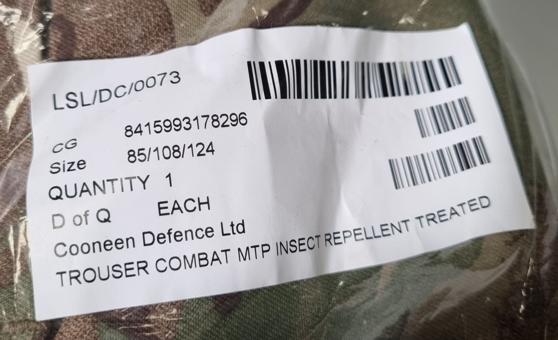 50x British Army MTP combat trousers mixed types - see pictures for selection of sizes - Image 3 of 35