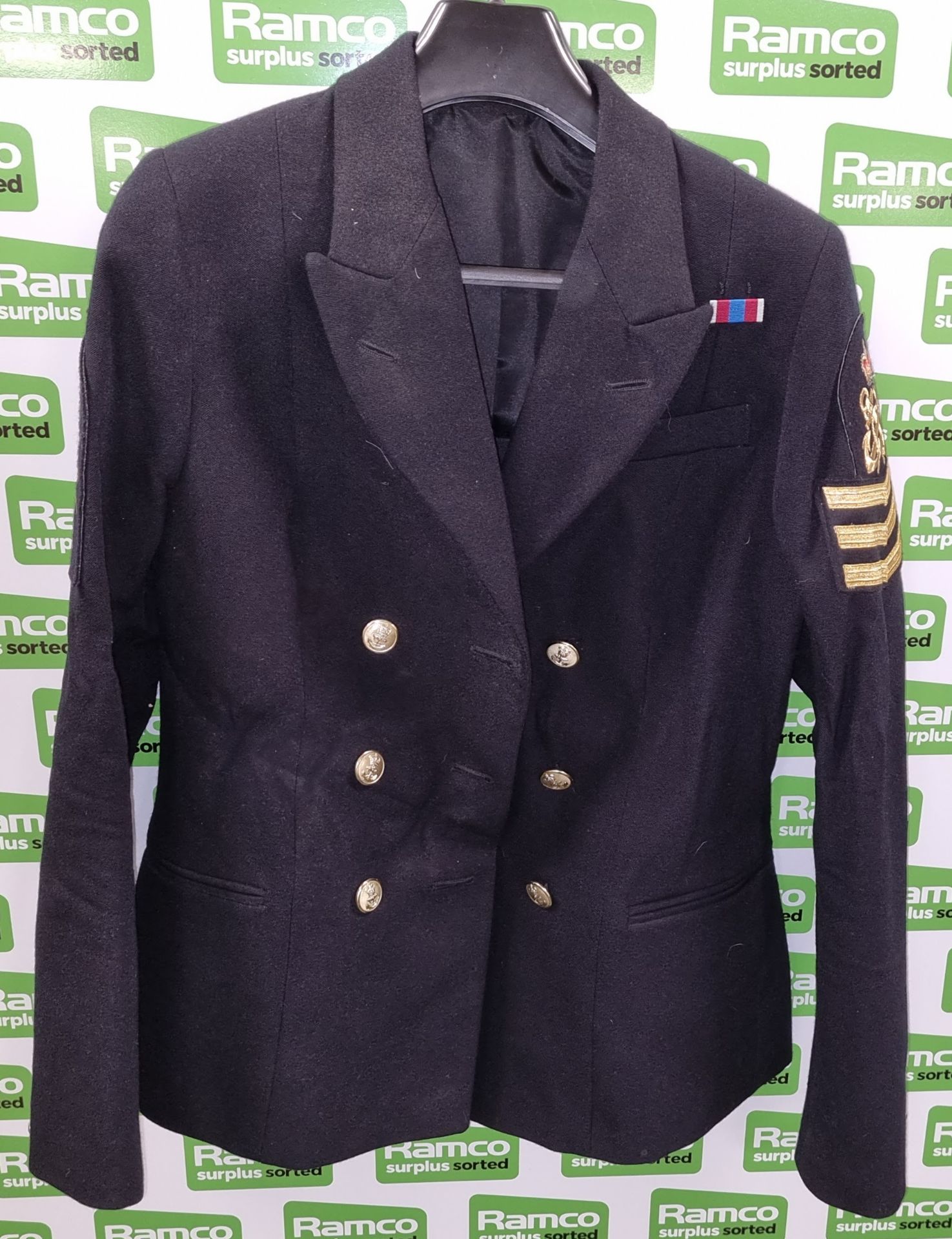 5x Navy No. 1B dress jackets, 5x Navy Class 2 jumpers, 5x Tri Service track suit jackets - blue - Image 2 of 36