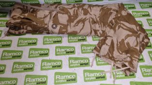 100x British Army Desert combat trousers - mixed sizes