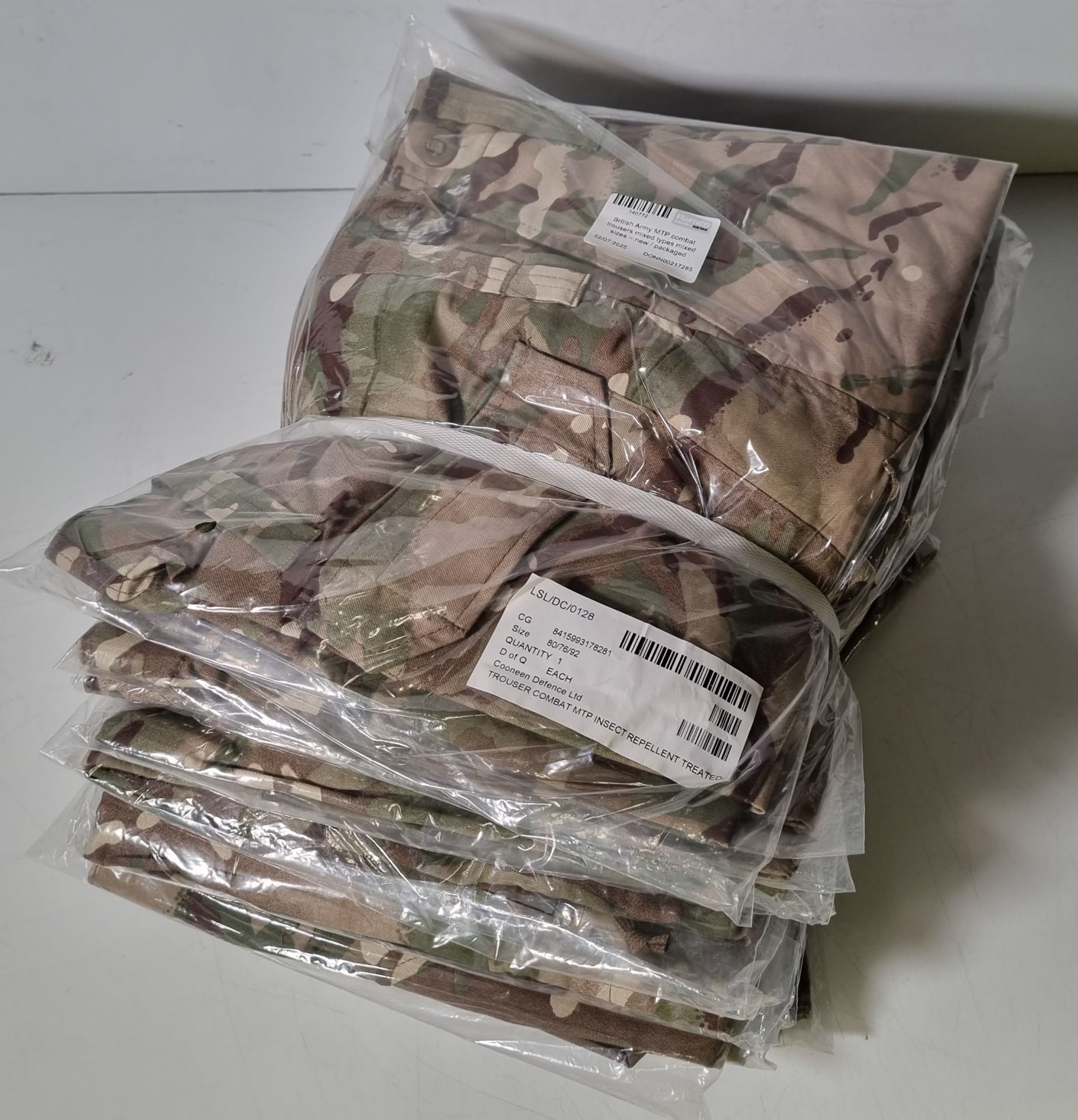 50x British Army MTP combat trousers mixed types - see pictures for selection of sizes - Image 23 of 35