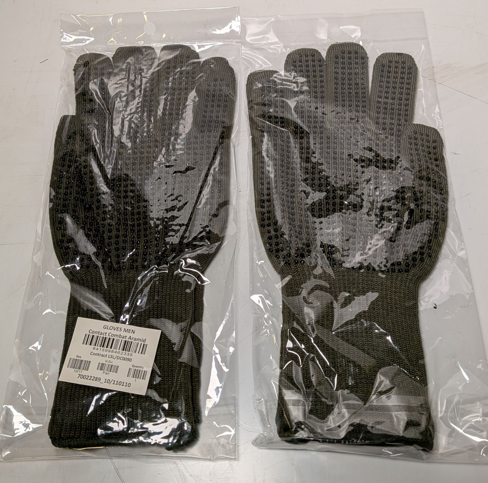 71x Green aramid contact combat gloves - Image 2 of 4
