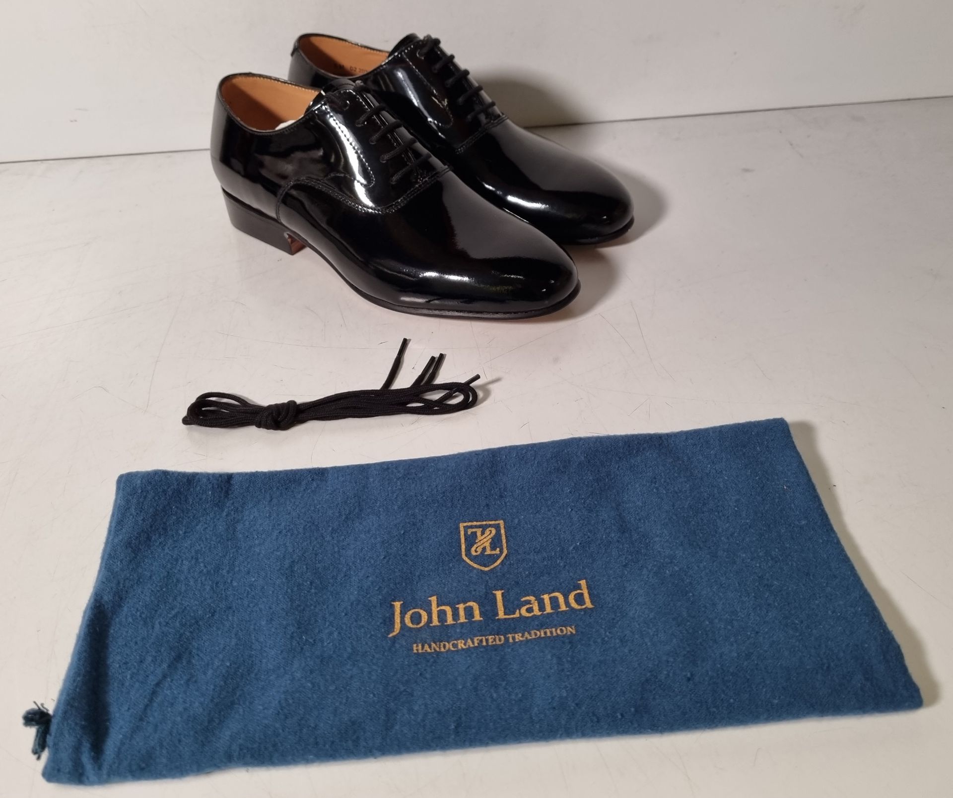 6x pairs of John Land patent shoes - Black - Size 5M - Image 33 of 44