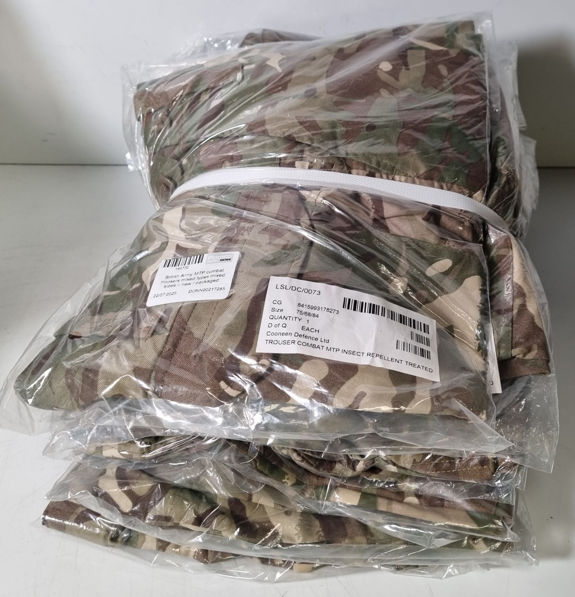 50x British Army MTP combat trousers mixed types - see pictures for selection of sizes - Image 2 of 35