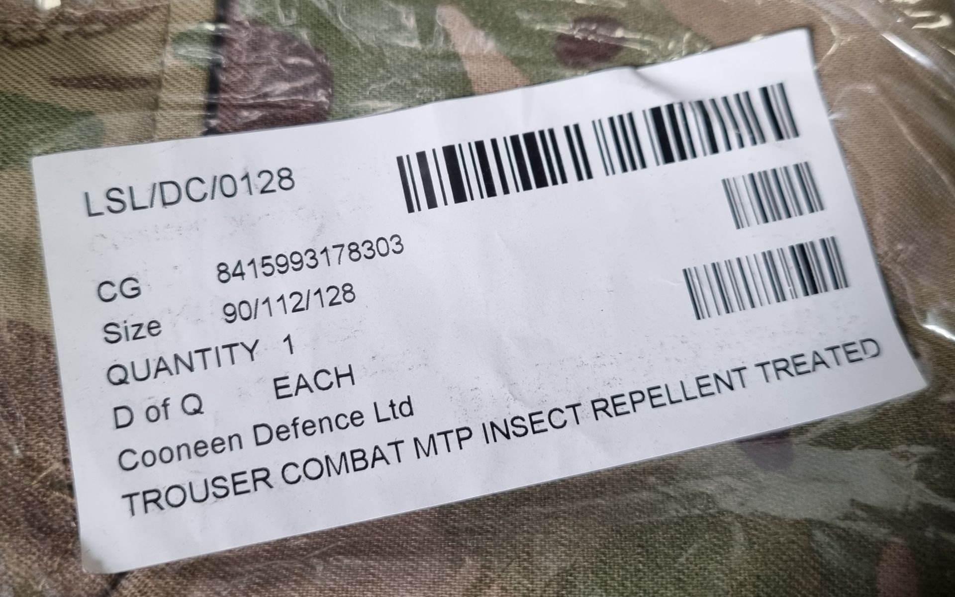 50x British Army MTP combat trousers mixed types - see pictures for selection of sizes - Image 33 of 35