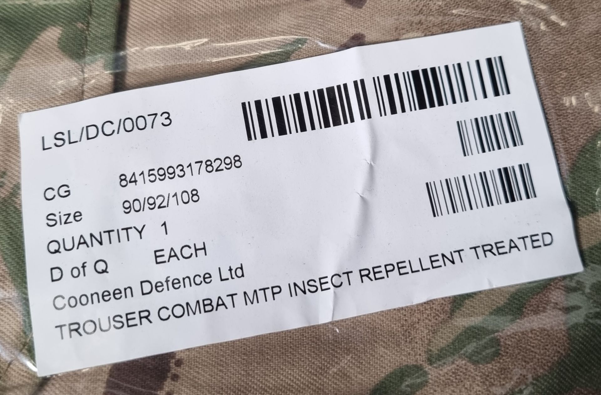 50x British Army MTP combat trousers mixed types - see pictures for selection of sizes - Image 31 of 35