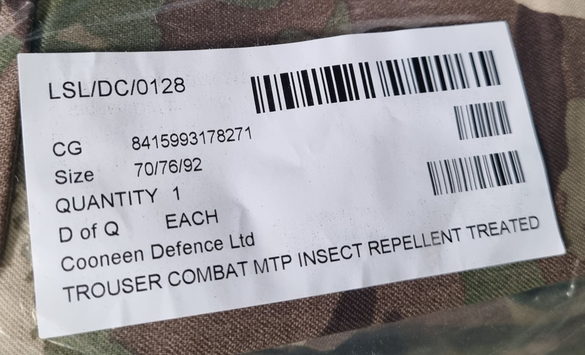 50x British Army MTP combat trousers mixed types - see pictures for selection of sizes - Image 9 of 35