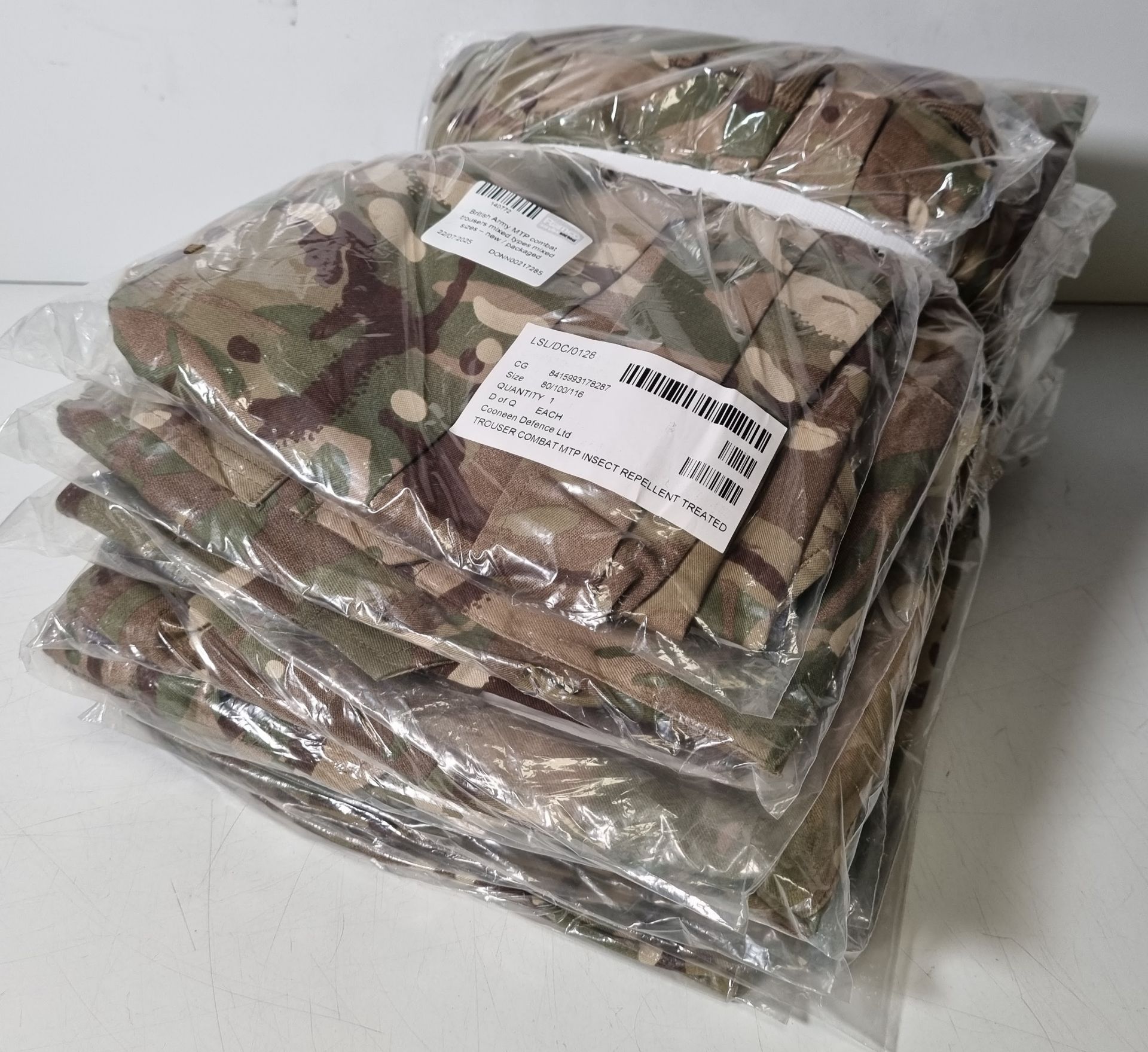 50x British Army MTP combat trousers mixed types - see pictures for selection of sizes - Image 29 of 35