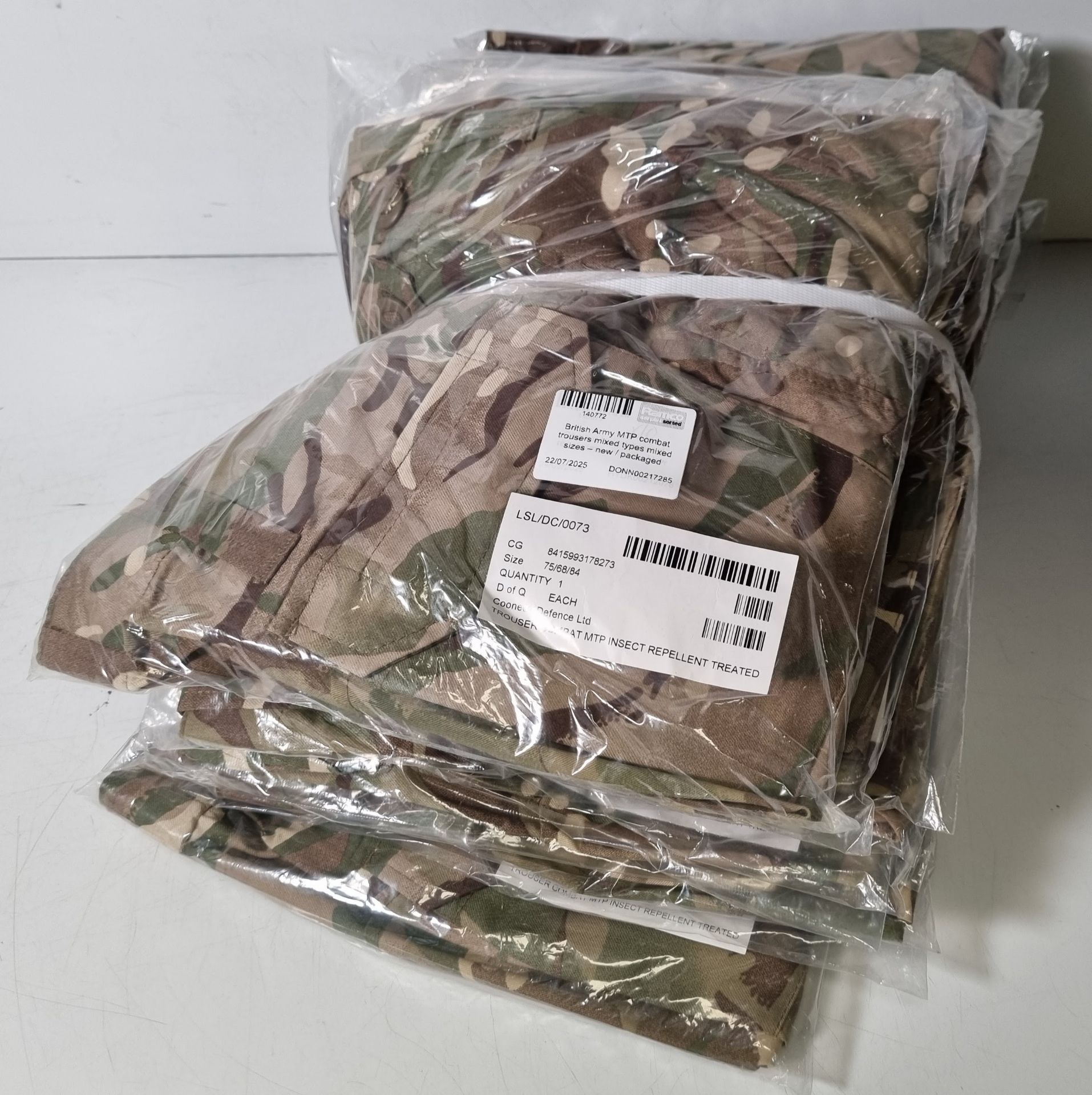 50x British Army MTP combat trousers mixed types - see pictures for selection of sizes - Image 7 of 35