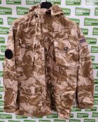 35x British Army Desert Smocks temperate - mixed sizes