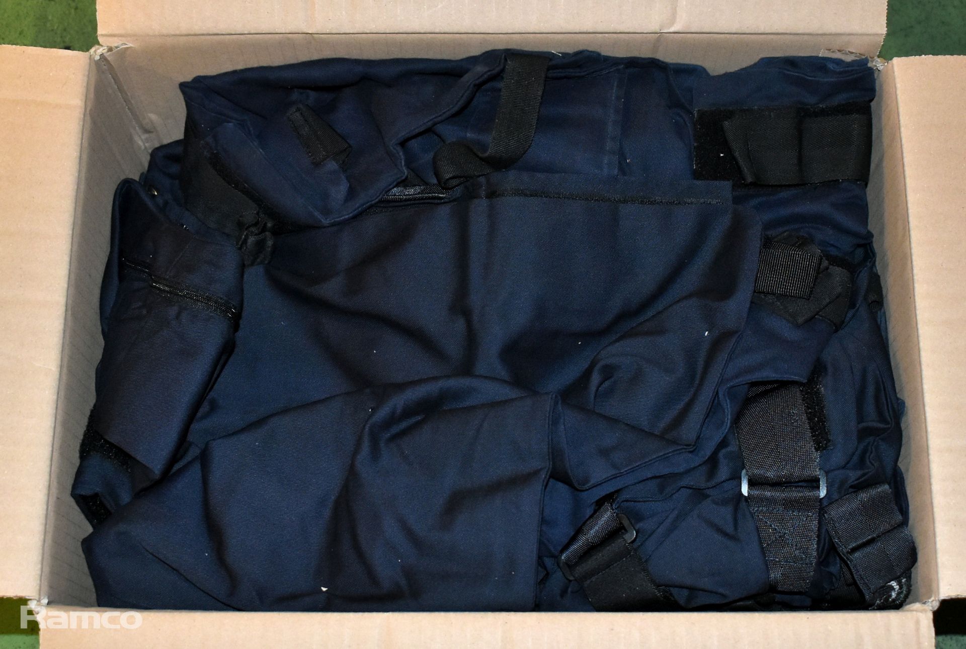 13x British Forces combat vests - mixed sizes - no filler - Navy Blue - Image 7 of 7