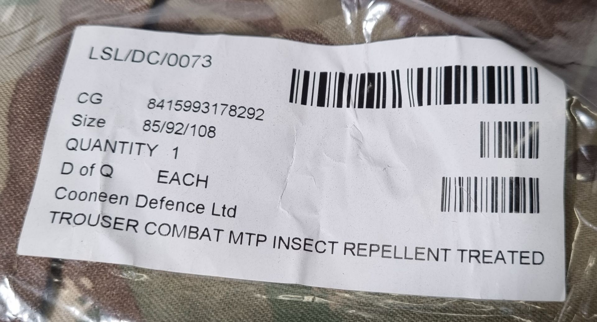 50x British Army MTP combat trousers mixed types - see pictures for selection of sizes - Image 29 of 35