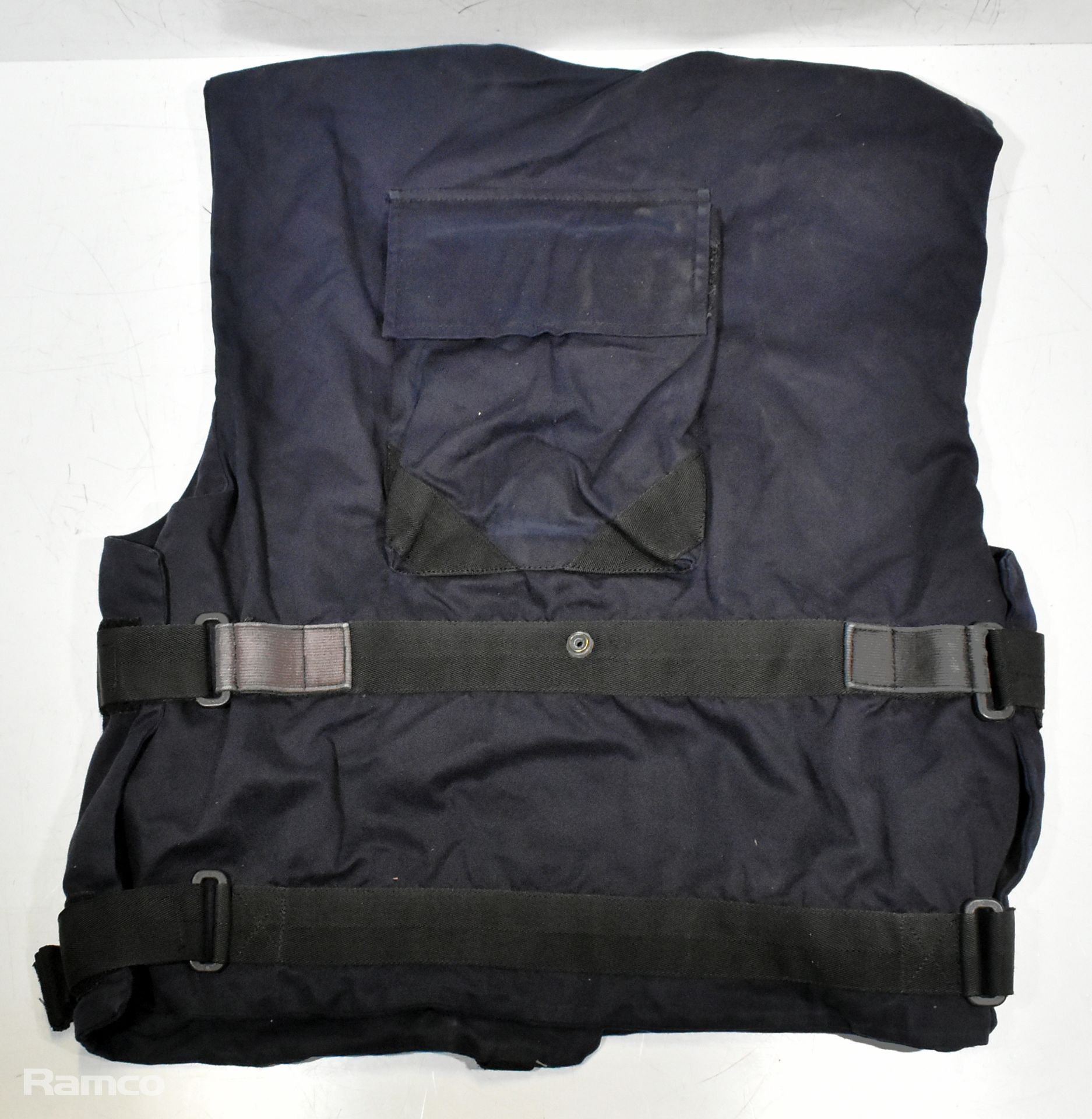 13x British Forces combat vests - mixed sizes - no filler - Navy Blue - Image 6 of 7