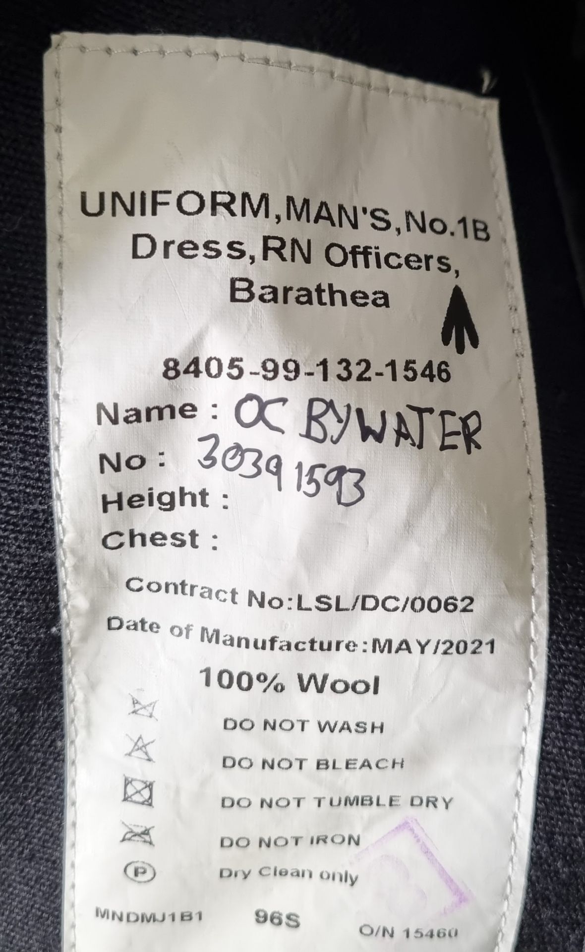 5x Navy No. 1B dress jackets, 5x Navy Class 2 jumpers, 5x Tri Service track suit jackets - blue - Image 28 of 36