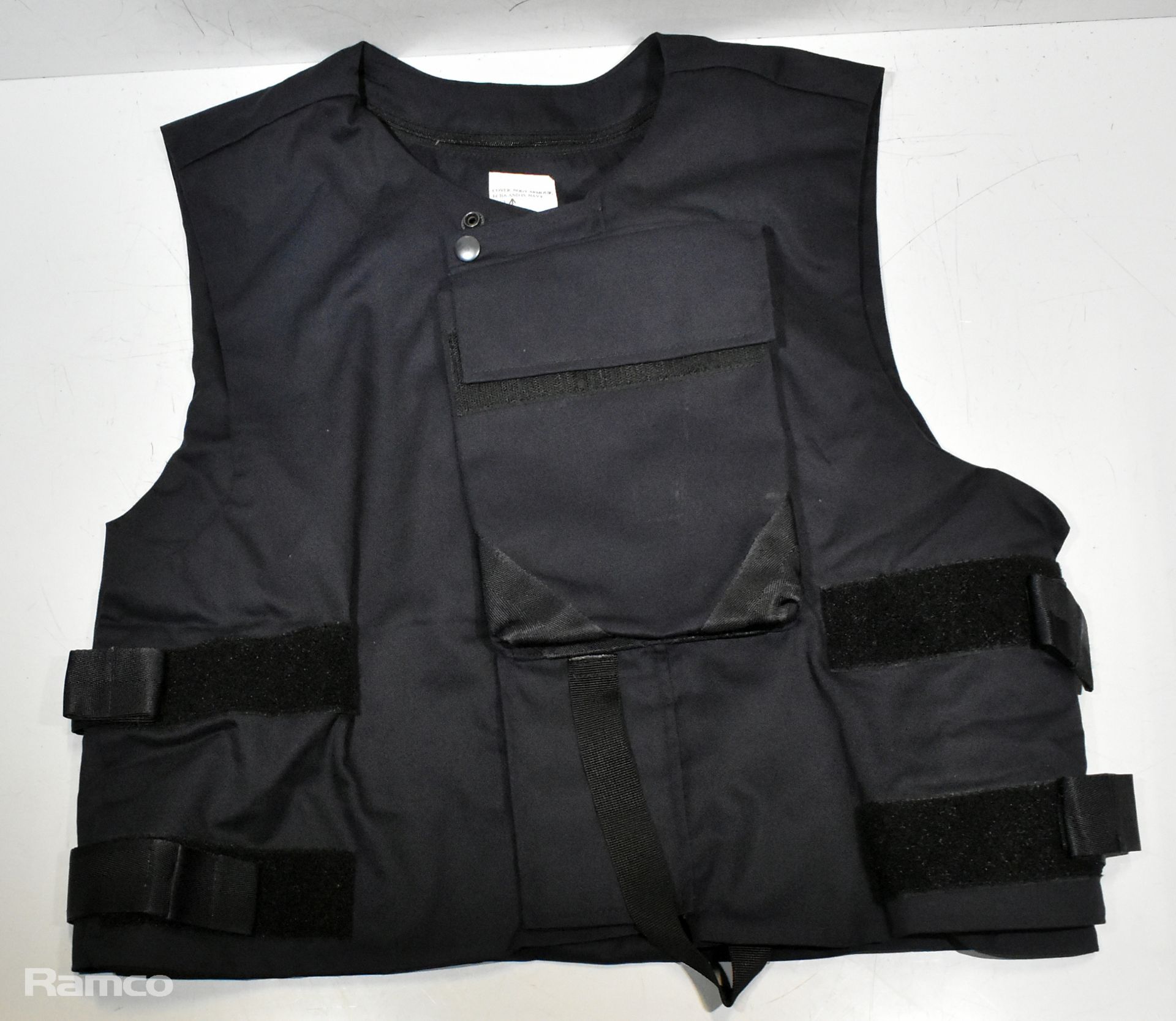 13x British Forces combat vests - mixed sizes - no filler - Navy Blue
