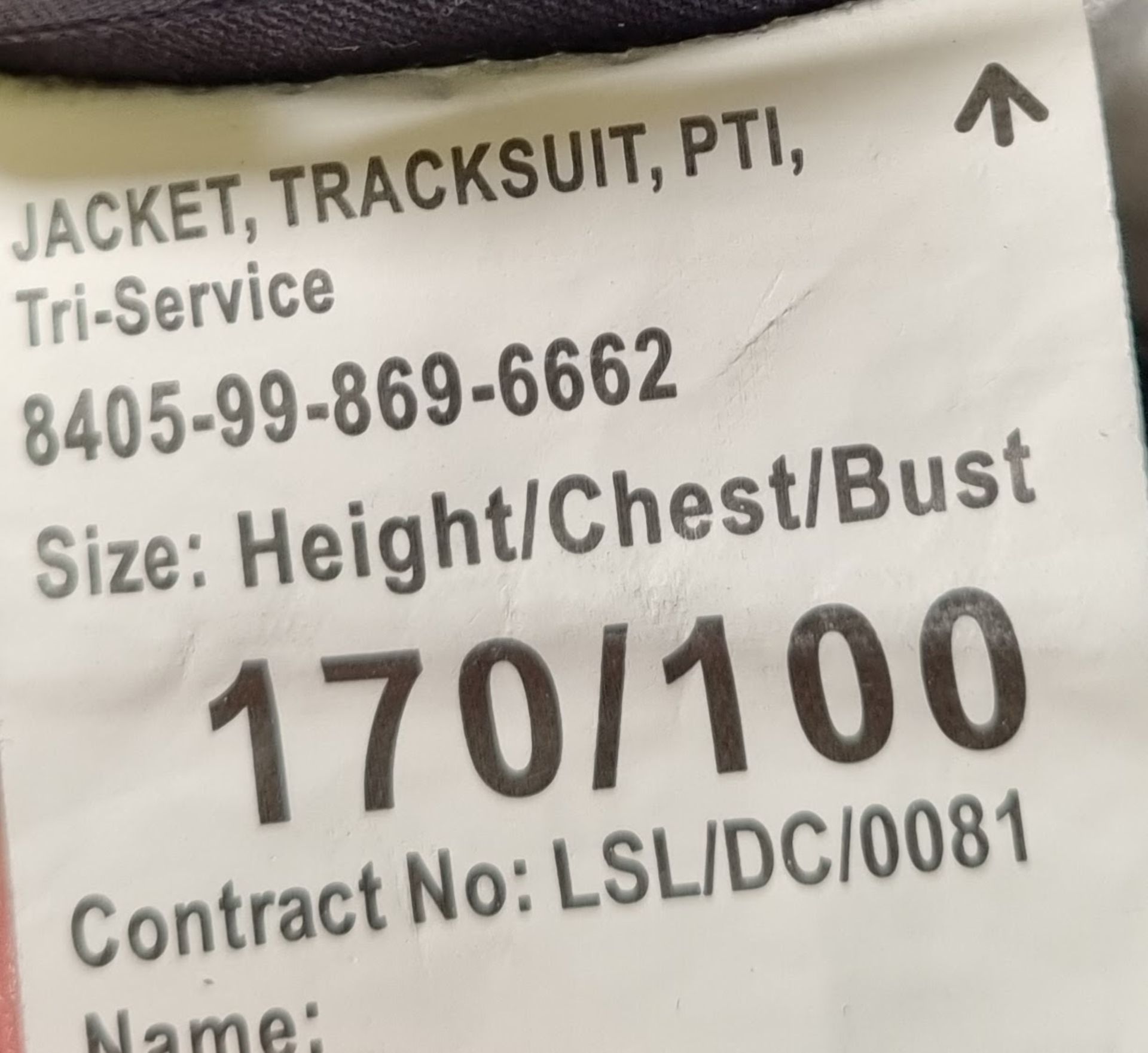 5x Navy No. 1B dress jackets, 5x Navy Class 2 jumpers, 5x Tri Service track suit jackets - blue - Image 25 of 36