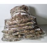 8x British Army MTP exercise coveralls AFV Crewman, 14x British Army MTP rucksack covers