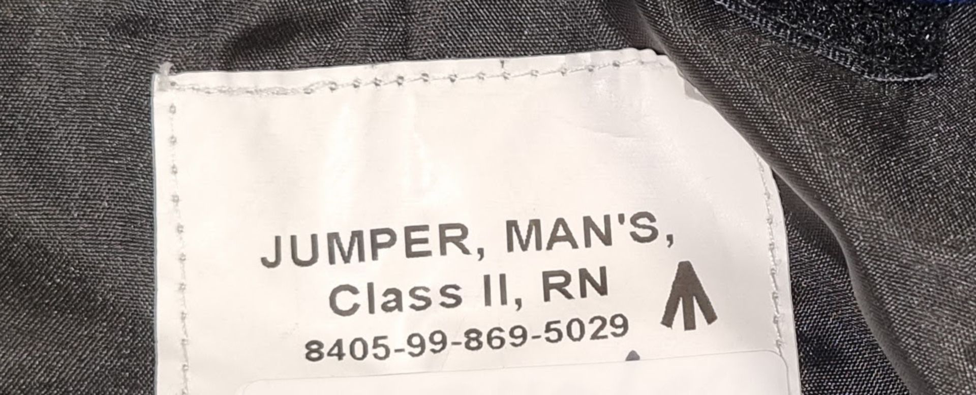 5x Navy No. 1B dress jackets, 5x Navy Class 2 jumpers, 5x Tri Service track suit jackets - blue - Image 17 of 36