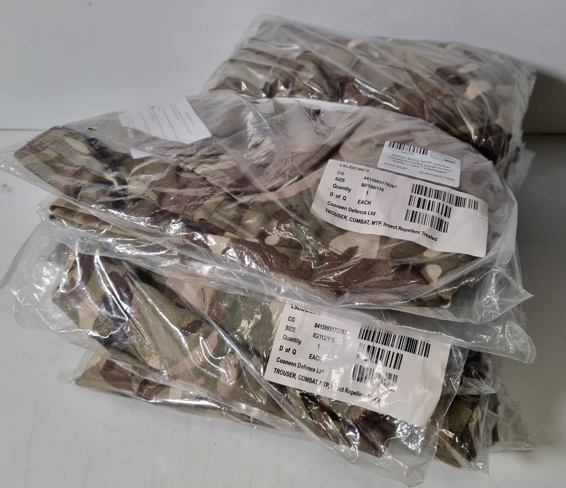 50x British Army MTP combat trousers mixed types - see pictures for selection of sizes - Image 15 of 35