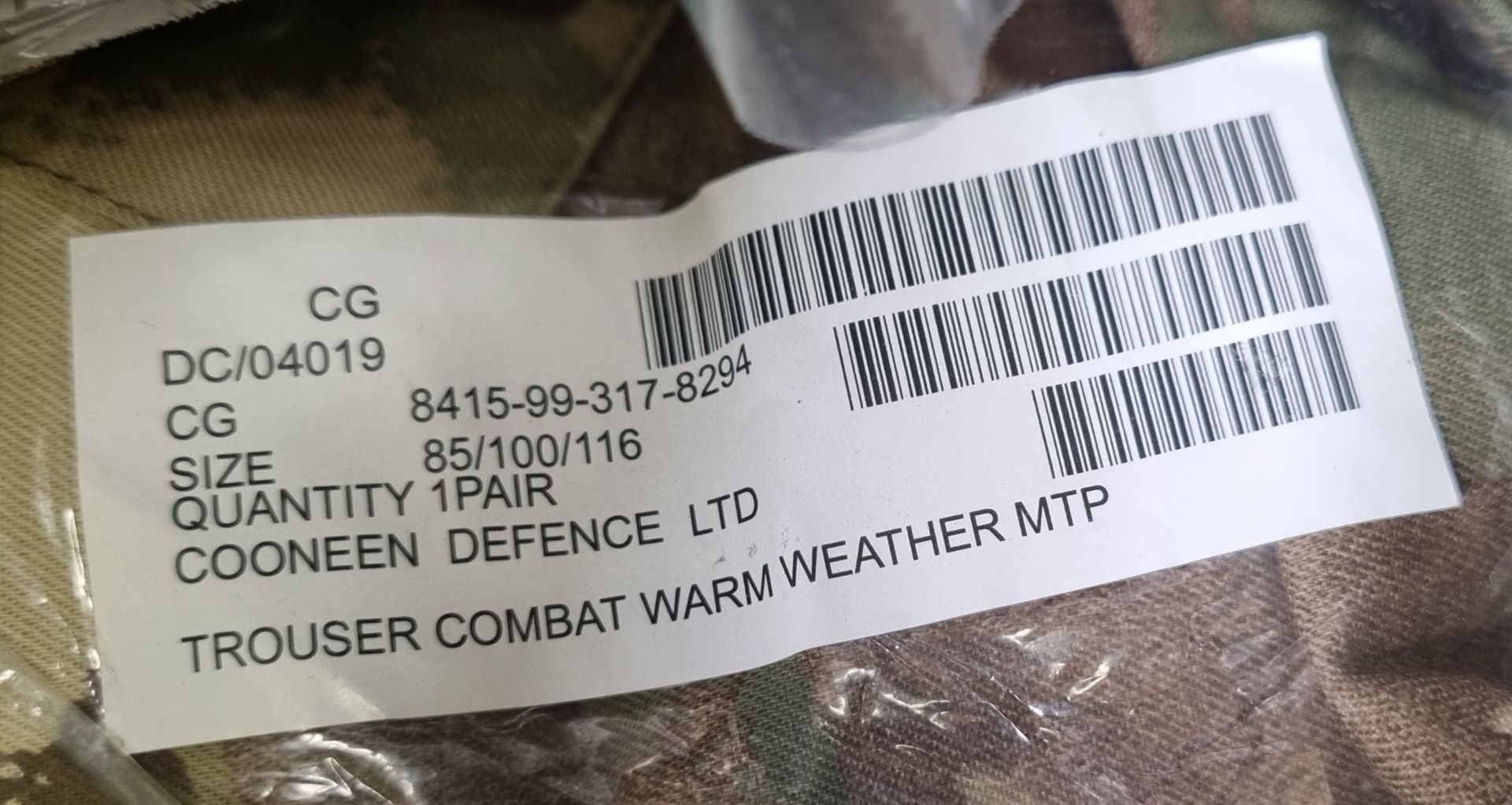 50x British Army MTP combat trousers mixed types - see pictures for selection of sizes - Image 35 of 35